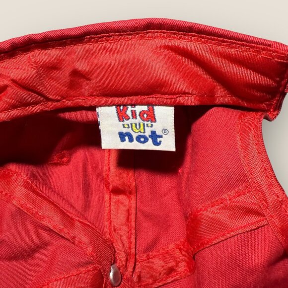 Niagara Falls New York Embroidered Red Baseball Cap Adjustable Youth Size - Picture 6 of 6